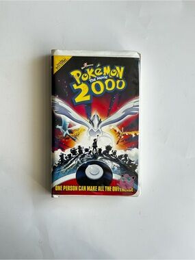 Pokemon the Movie 2000 VHS Tape - Collectible